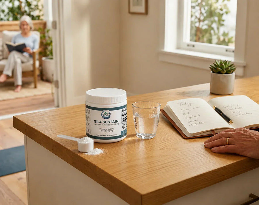 The Science Behind Creatine Monohydrate: Benefits for Strength, Brain Health & Healthy Aging