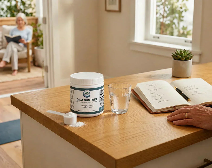 The Science Behind Creatine Monohydrate: Benefits for Strength, Brain Health & Healthy Aging