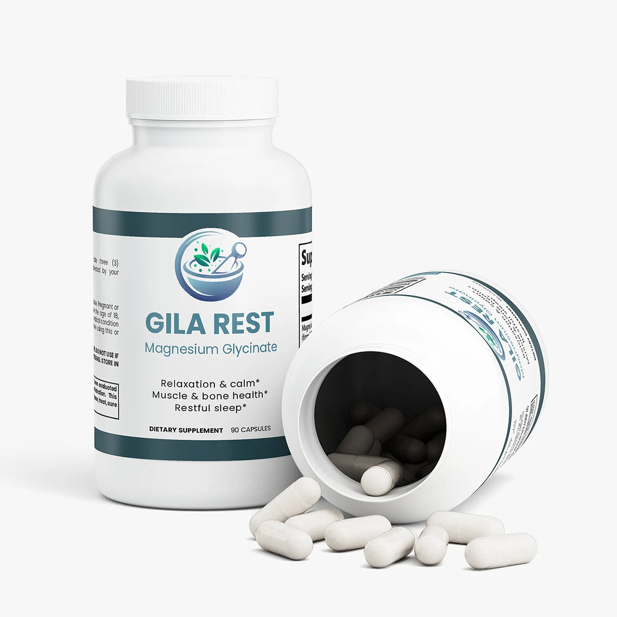 GILA Rest Magnesium Glycinate: Relaxion, Sleep & Muscle Support