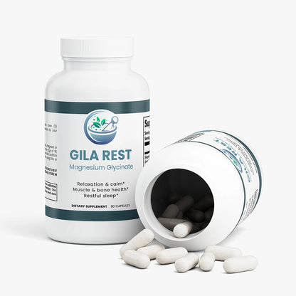 GILA Rest Magnesium Glycinate: Relaxion, Sleep & Muscle Support