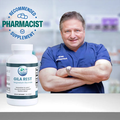 GILA Rest Magnesium Glycinate: Relaxion, Sleep & Muscle Support