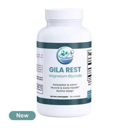 GILA Rest Magnesium Glycinate: Relaxion, Sleep & Muscle Support