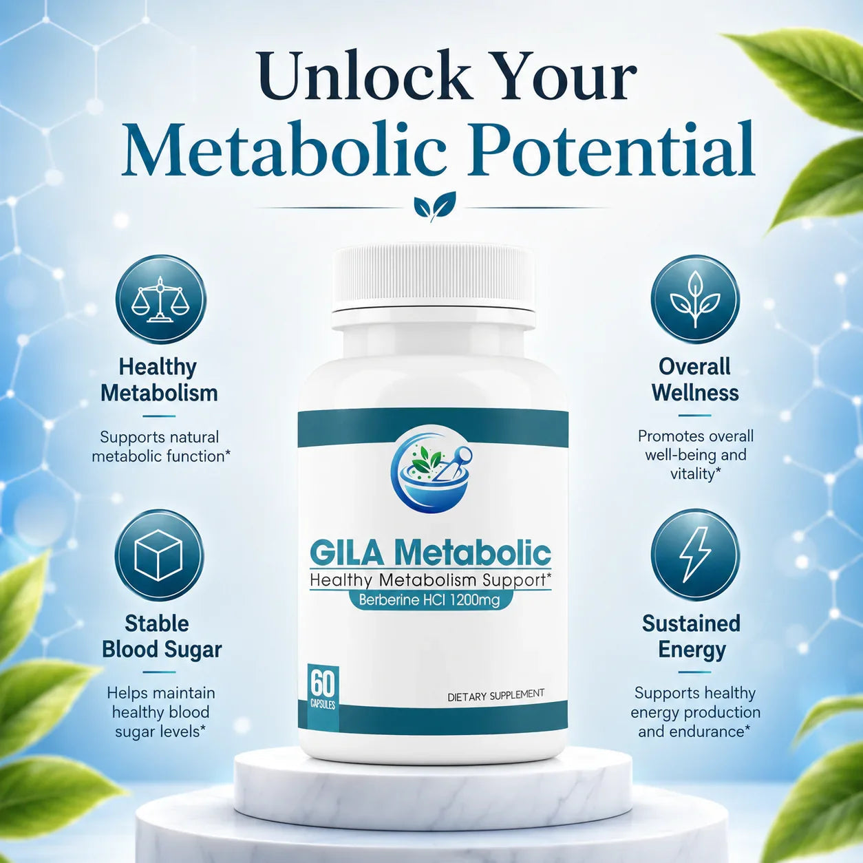 GILA Metabolic: Metabolic & Glucose Support - Capsules