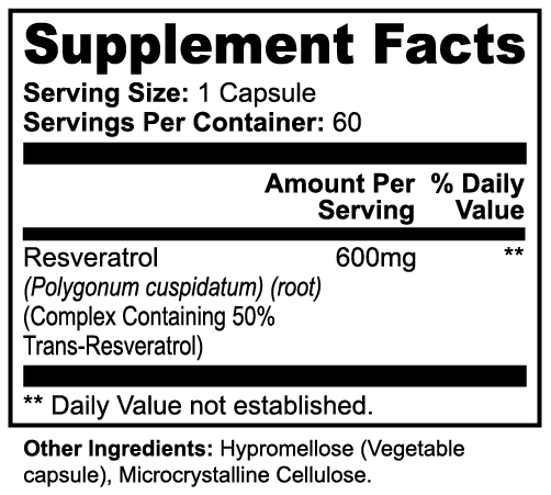 GILA Preserve Resveratrol: Antioxidant & Healthy Aging Support - Capsules