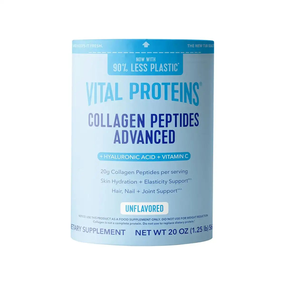 Vital Proteins Collagen Peptides Advanced on a white background  